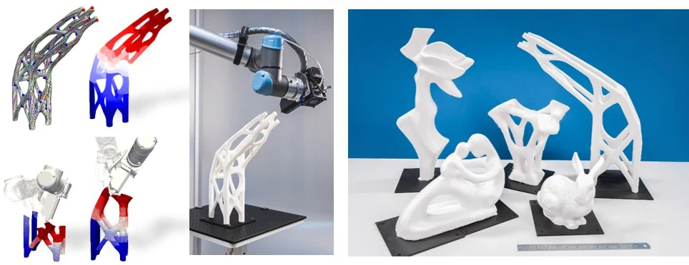 INF-3DP: Implicit Neural Fields for Collision-Free Multi-Axis 3D Printing